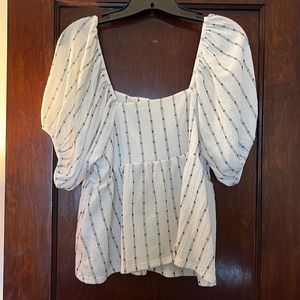 Madewell Babydoll Blouse